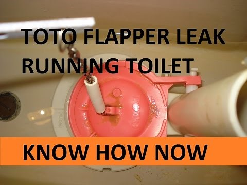 Toto Toilet Won't Stop Running
