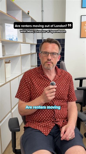 We asked SpareRoom Director Matt if renters are really moving out of London. 🏘️ Got a question? Drop it below. ✍️