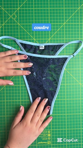 Prête pour coudre ton premier string ? Le tuto sort ce week-end 🤩