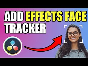 How To Add FACE TRACKER Effects In Davinci Resolve | Track Face In Davinci Resolve 19