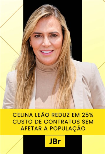 🎙️ JBr Entrevista | Celina Leão reduz em 25% custo de contratos sem afetar a população 💼 A governadora do Distrito Federal, Celina Leão (PP), contou no JBr Entrevista que, ao assumir o governo, trocou o comando da Secretaria de Fazenda para trazer um técnico de confiança, Waldir Pereira, que já havia sido secretário 11 vezes. Segundo ela, foi só a partir desse momento que conseguiu ter um panorama real da situação financeira do DF, já que os relatórios anteriores eram fragmentados e dificultav