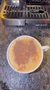 Hot Pumpkin Latte