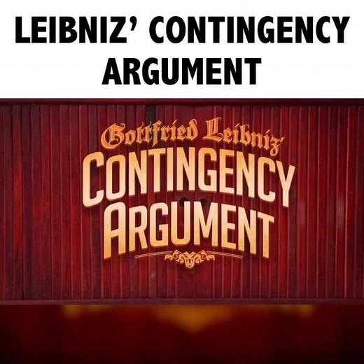 Why is there something rather than nothing? Check out this Reasonable Faith original video on Leibniz' Contingency Argument. #Apologetics #God | Reasonable Faith