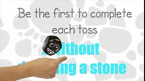 Griddly Games, 5 Stones, Hand- Eye Coordination Game, Ages 6+