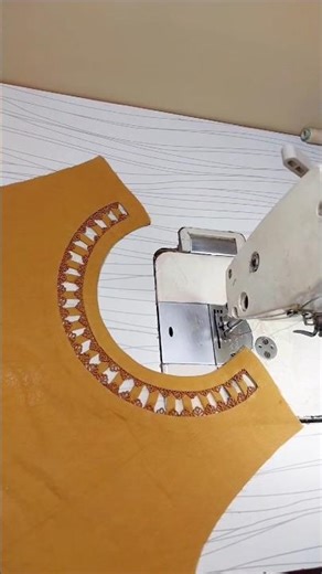 Simple Neck Design Cutting Stitching Lace Neck Design Easy Method #shorts#youtubeshorts #sewinghacks