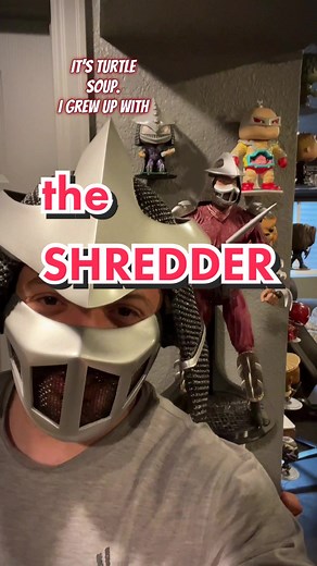 Come see my SHREDDER costume from thr 1990 movie! #theshredder #shreddertmnt #tmnt1990 #teenagemutantninjaturtles #cosplay #superherodiy