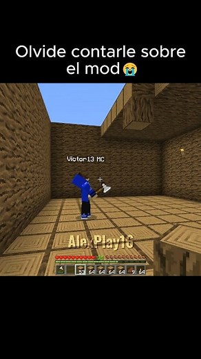 26K views · 237 reactions | Olvide contarle sobre el mod #minecraft #minecraftpe #minecraftmemes | AlexPlay16-YT | Facebook