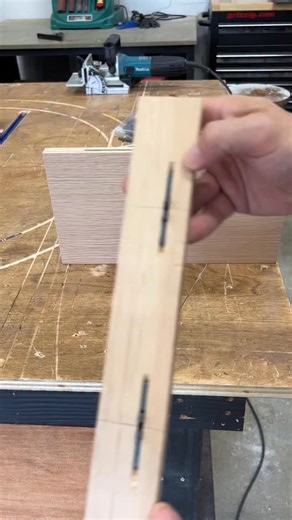 Using some fast biscuit connectors from @knappconnectors. | Timber Dust Woodworking