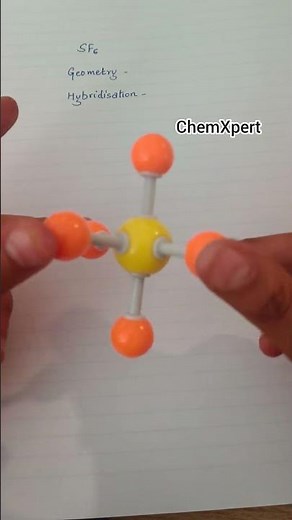 Sulphur Hexafluoride| Molecular Structure Model| VSEPR| Class 11 Chemistry