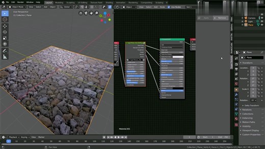 Blender插件 PBR分层材质贴图制作 Super Texture V1.82_哔哩哔哩_bilibili