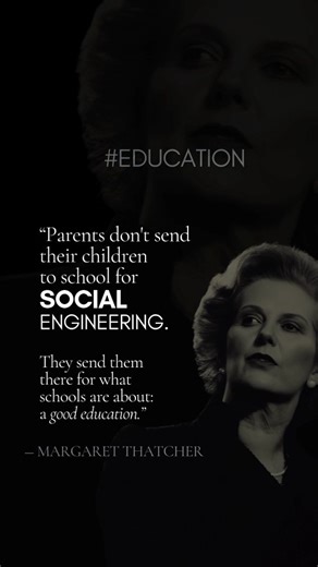 The Grocer's Daughter on Instagram: ""Parents do not want their children brainwashed by Labour's 'peace studies'. They want their children to be able to read, write and add up. Parents do not want their children banned from taking part in competitive games. They want their children to excel and achieve. [...] That means a policy of increasing choice and rising standards. It means insisting that every child is taught certain basic subjects. It means taking some powers away from the Haringeys and 