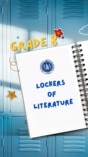The Universal American School on Instagram: "Grade 8 turned lockers into literature ✨ Inspired by the stories they read, our students designed their lockers to reflect themes of kindness, friendship, and education using symbolic objects to represent deeper meanings behind each story."
