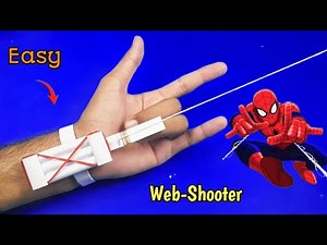 How to make Spider Man web Shooter with Paper | DIY Spider-Man web Shooter | Paper Craft