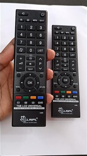 Toshiba LCD Remote📡🔥#toshiba #lcd #remote #remotecontrol #tv #tvremote #unboxing #shorts #trending