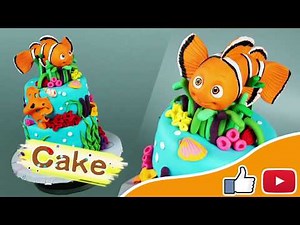 Easy To Make Finding Nemo Cake - Dory Cake | Step by Step Tutorial