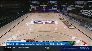 NHL, NBA set to return playing after boycott over Jacob Blake shooting