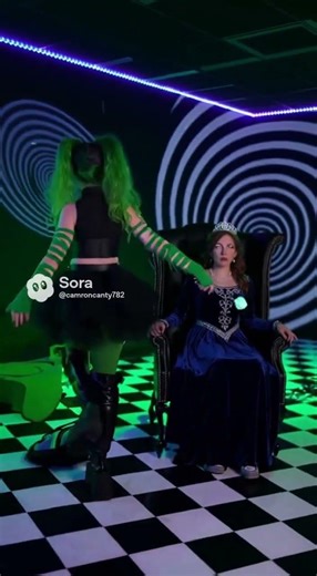 Female Clown Hypnotizing Princess #hypno #mindcontrol #shorts #hypnosis