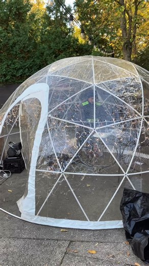 The Domes will be back soon at Hackney on Harms!!!! Reservations will be available through TOCK. | Hackney's