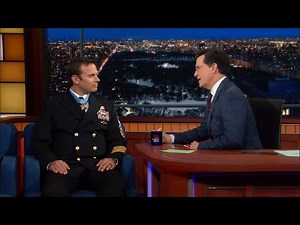 Navy SEAL Medal Of Honor Recipient Edward Byers Paid Tribute To His Fallen Brothers On 'Stephen Colbert' Last Night