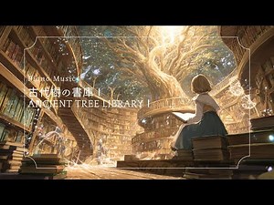 【ピアノBGM/Piano Music】古代樹の書庫Ⅰ– The Library of the Ancient TreeⅠ（作業用・睡眠用・勉強用）