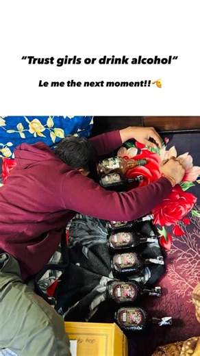 Preet Chaudhary | My type of “LOYAL” partner 🫂 . . . . #harharmahadev #reels #liquor #oldmonk #winter #rum #partner #couple #relationship #relatable... | Instagram