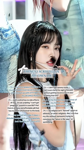 ˳ ׄ ⟡ #SHIFTINGREALITIES ! heavy on the hygiene one i can't STAND it #scriptideas #shifttok #fae3rie