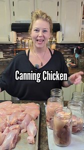 Canning Chicken | Step-by-Step This step-by-step video shows how we pressure can chicken for easy, shelf-stable meals. #PressureCanning #FoodPreservation #FromScratch #HomesteadLife #PantryStaples | Mountain Spring Homestead