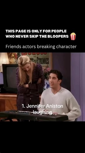 TV Show Bloopers | One specific verified Friends blooper moment that shows the cast breaking character comes from the Season 7 bagpipes scene, where David... | Instagram