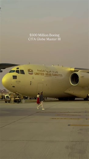 The Trillionaire Life™ on Instagram: "UAE 1228 is a Boeing C-17A Globemaster III operated by the United Arab Emirates Air Force, delivered in 2012 and bearing the serial number 50248 (F-247). Serving as a cornerstone of the UAE’s strategic airlift fleet, the C-17 is engineered to move heavy equipment, military vehicles, personnel, and humanitarian aid over vast distances with exceptional reliability and efficiency. Equipped with four Pratt & Whitney F117-PW-100 engines, the aircraft combines imp