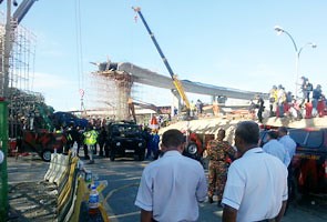 Chronology of the bridge collapse