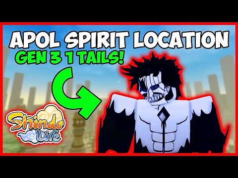 *NEW* Location Of Apol Spirit Gen 3 In Shindo Life!