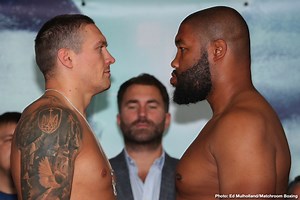 LIVE STREAM: Oleksandr Usyk Vs. Chazz Witherspoon, Bivol - Castillo Weigh In