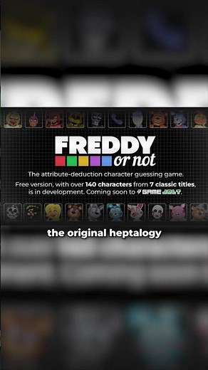 The New FNAF Spinoff Game Looks FIRE #fnaf