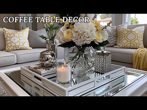 Modern Coffee Table Decor Ideas: Simple Styling That Feels High-End.