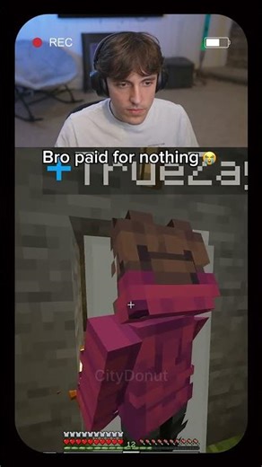 $500 Million Minecraft Scam 🤯 #DonutSMP #Shorts