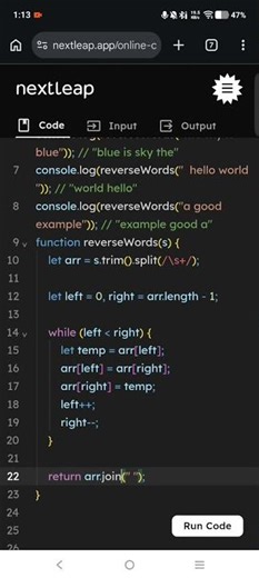 Trim, Split, Reverse! Reverse Words in String JavaScript Tutorial
