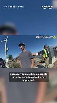 Bodycam video shows suspected Charlie Kirk assassin joking with officers after 2022 crash