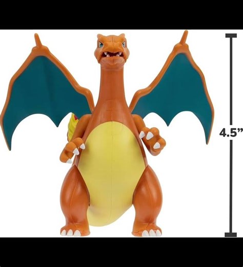 Pokémon Battle Feature 4-5 Inch Figure- Charizard! #mindstormtoys #pokemon #battle #dragon