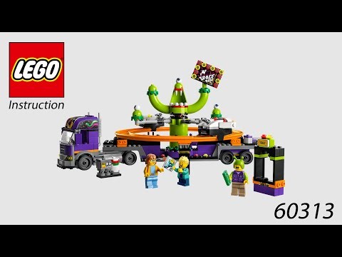 LEGO Instruction - City - 60313 - Space Ride Amusement Truck