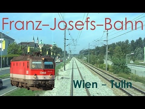 Führerstandsmitfahrt Franz-Josefs-Bahn Wien - Tulln [HD] - Cab Ride ÖBB 1144