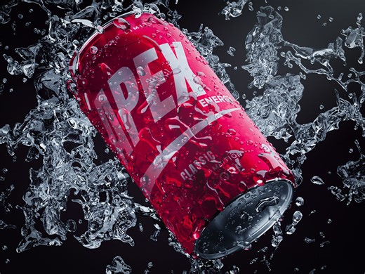 Apex Energy - Energy Drink Packaging Design