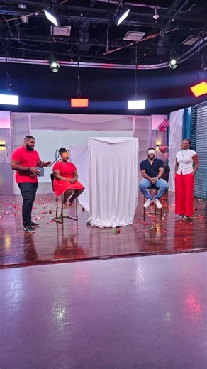 Smile Jamaica - TVJ on Instagram: "Just in time for Valentine’s Day, Journalist Anthonia and Content Creator Andre were hidden from each other and asked one another a series of questions to test their chemistry, see how compatible they really are and find out if sparks might fly. 💕✨ #BlindDate #WeekendSmile #WakeUpAndSmile"