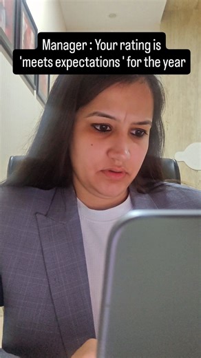 Corporate Quotient [CQ] on Instagram: "Your performance review says 'meets expectations'. You pushed harder than expected all year. You're frustrated because your effort feels overlooked. Yet you nod, because the rating is submitted in the system. You can try to challenge and negotiate in a subtle way via either of the following ways: Option 1: Please help me understand specific instances that led to this conclusion of the performance assessment 👉 It conveys that you are seeking clarity and tra