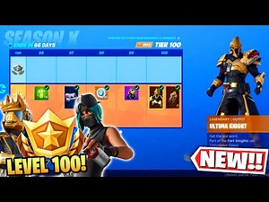 Fortnite Season 10 level 100 Max Battle Pass + NEW Changes! (Fortnite Battle Royale Season X)