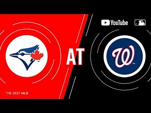 Blue Jays at Nationals | MLB Game of the Week Live on YouTube