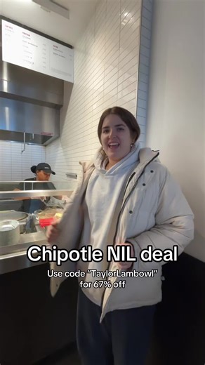 Get 67% Off with TaylorLambowl Code at Chipotle