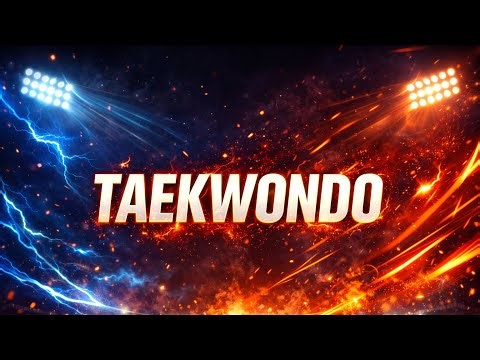 Taekwondo | Action Sports LED Backdrop | Annual Function Stage Graphics | Annual Function Studio