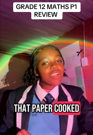 JUNE EXAMS GRADE 12 MATHS REVIEW