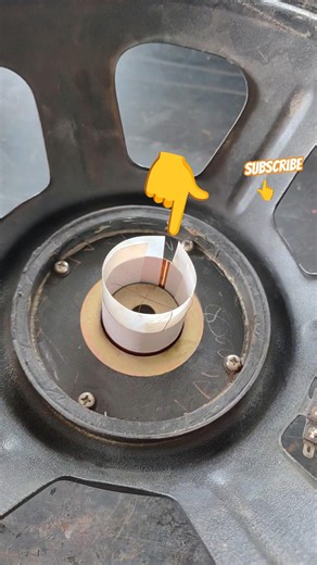 15 inchi ahuja speaker coil setting #speaker #dj #suond