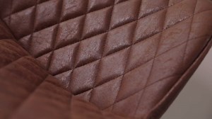 26” Bar Stools Set of 2, 360° Swivel Counter Bar Stool with Back, Mid-Century Modern, Suede Fabric Barstool Chair for Kitchen Island, Bar Counter (Rhomb/Black Grey)